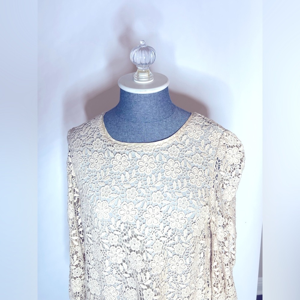 Juicy Couture Mini Cotton Lace Shift Dress - Picture 5 of 7